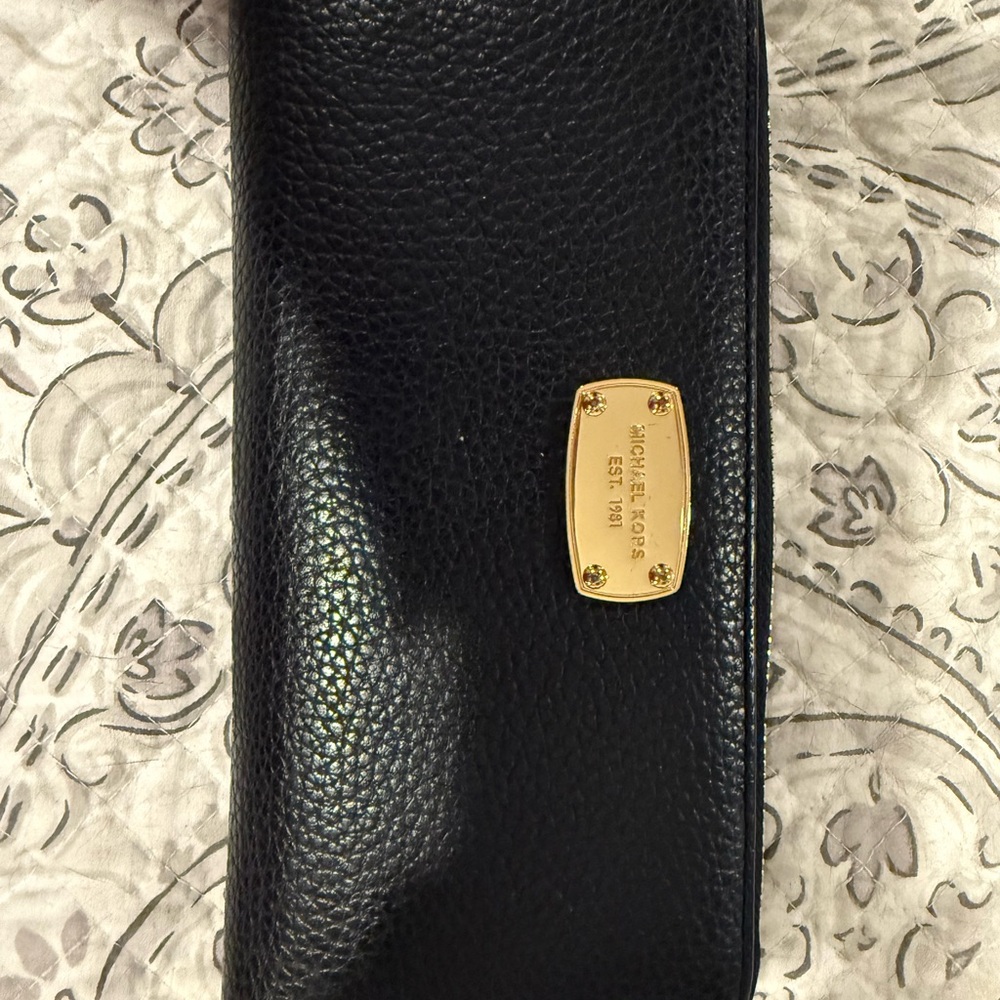 Michael Kors Black Leather Wallet